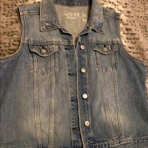Gap denim vest